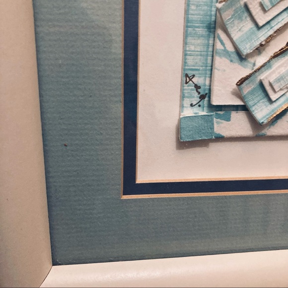 Framed cast paper wall art (matching set) - Picture 4 of 8